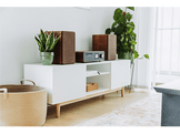 PURE ACOUSTICS Mini chaîne HiFi Stéréo Coffee Black Walnut