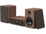 PURE ACOUSTICS Mini chaîne HiFi Stéréo Coffee Black Walnut