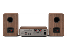 Charger l&#39;image dans la galerie, PURE ACOUSTICS Mini chaîne HiFi Stéréo Coffee Black Walnut
