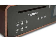 Charger l&#39;image dans la galerie, PURE ACOUSTICS Mini chaîne HiFi Stéréo Coffee Black Walnut
