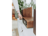 PURE ACOUSTICS Mini chaîne HiFi Stéréo Coffee Black Walnut