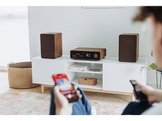 PURE ACOUSTICS Mini chaîne HiFi Stéréo Coffee Black Walnut