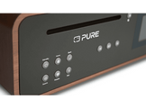 PURE ACOUSTICS Mini chaîne HiFi Stéréo Coffee Black Walnut