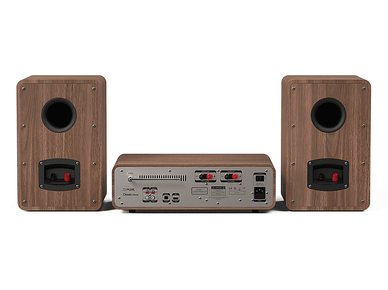 MediaMarkt | PURE ACOUSTICS Mini chaîne HiFi Stéréo Coffee Black