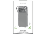 PURO 0.3 Nude Cover pour Apple iPhone 18 Pro Max Transparent