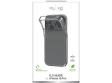 PURO 0.3 Nude Cover pour Apple iPhone 18 Pro Transparent