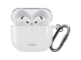 PURO 0.3 NUDE TPU Cover Airpods 4 Transparent