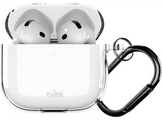 PURO 0.3 NUDE TPU Cover Airpods 4 Transparent