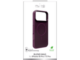 PURO Bicol Mag Cover pour Apple iPhone 18 Pro Bordeaux