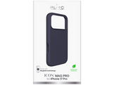 PURO Icon Magsafe Étui de téléphone pour Apple iPhone 17 Pro Bleu