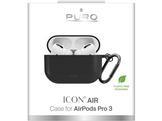 PURO ICON Silicon Cover Airpods Pro 3 Black