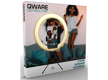 Charger l&#39;image dans la galerie, QWARE Anneau lumineux LED (QW HOF-250)
