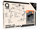 QWARE Bureau Gaming Akron RGB Noir (QW GT-140LED)