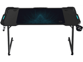 QWARE Bureau Gaming Akron RGB Noir (QW GT-140LED)