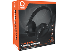 Charger l&#39;image dans la galerie, QWARE Casque gamer New Orleans  black (QW GMH-055BL)
