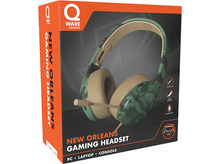 Charger l&#39;image dans la galerie, QWARE Casque gamer New Orleans  Camo Green (QW GMH-055CGN)
