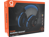 QWARE Casque gamer Tulsa Bleu (QW GMH-36BU) Casque gamer Bleu
