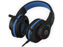 Charger l&#39;image dans la galerie, QWARE Casque gamer Tulsa Bleu (QW GMH-36BU)
