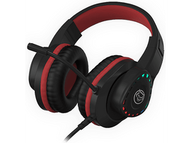 QWARE Casque gamer Tulsa Rouge (QW GMH-36RD)