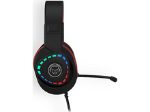 Charger l&#39;image dans la galerie, QWARE Casque gamer Tulsa Rouge (QW GMH-36RD)
