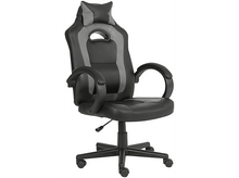 Charger l&#39;image dans la galerie, QWARE Chaise gaming Delta Noir (QW GS-250BL) Chaise gaming Noir
