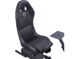 QWARE Chaise pour simulateur racing Noir (QW RS-500BL) Chaise gaming Noir