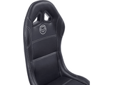QWARE Chaise pour simulateur racing Noir (QW RS-500BL) Chaise gaming Noir