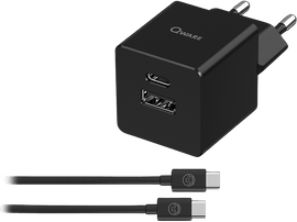 QWARE Chargeur USB-C pour Switch PD 20 W Noir (QW NSW-2020)