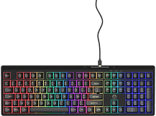 Charger l&#39;image dans la galerie, QWARE Clavier de gaming Philadelphia AZERTY Noir (QW GMK-6550BE)
