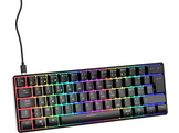 QWARE Clavier de gaming San Jose Mechanical AZERTY Noir (QW GMK-6700BE)