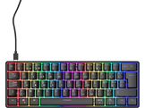 QWARE Clavier de gaming San Jose Mechanical AZERTY Noir (QW GMK-6700BE)