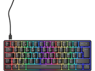 QWARE Clavier de gaming San Jose Mechanical AZERTY Noir (QW GMK-6700BE)