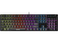 QWARE Clavier gaming Daytona AZERTY Noir (GMK-7600BE)