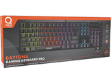 QWARE Clavier gaming Daytona AZERTY Noir (GMK-7600BE) Câblé Clavier gamer Noir