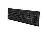 QWARE Clavier gaming Liverpool AZERTY Noir (PCK-018BL) Câblé Clavier gamer Noir