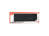 QWARE Clavier gaming Liverpool AZERTY Noir (PCK-018BL) Câblé Clavier gamer Noir