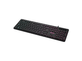 QWARE Clavier Kingston AZERTY Noir (PCK-048BL)