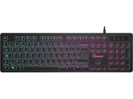 QWARE Clavier Kingston AZERTY Noir (PCK-048BL)