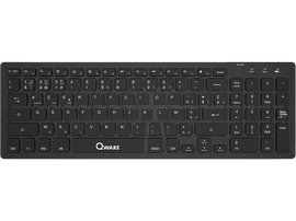 QWARE Clavier sans fil Oldham AZERTY (PCK-628BL)