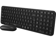 QWARE Clavier sans fil + souris Coldfield AZERTY (QW PCB-328BL)