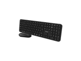 QWARE Clavier sans fil + souris Eastbourne AZERTY Noir (QW PCB-368BL)