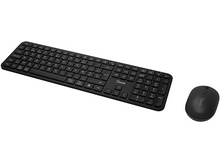 Charger l&#39;image dans la galerie, QWARE Clavier sans fil + souris Eastbourne AZERTY Noir (QW PCB-368BL)
