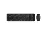 QWARE Clavier sans fil + souris Eastbourne AZERTY Noir (QW PCB-368BL)