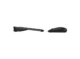 QWARE Clavier sans fil + souris Florence AZERTY Noir (PCB-398BL) Sans fil Clavier sans fil + souris Noir