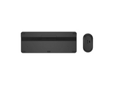 QWARE Clavier sans fil + souris Florence AZERTY Noir (PCB-398BL) Sans fil Clavier sans fil + souris Noir