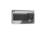QWARE Clavier sans fil + souris Florence AZERTY Noir (PCB-398BL) Sans fil Clavier sans fil + souris Noir