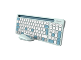 QWARE Clavier sans fil + souris Florence AZERTY Noir (PCB-398GN)