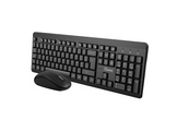 QWARE Clavier sans fil + souris Nottingham AZERTY Noir (PCB-238BL) Sans fil Clavier sans fil + souris Noir