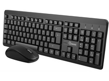 Charger l&#39;image dans la galerie, QWARE Clavier sans fil + souris Nottingham AZERTY (PCB-238BL)
