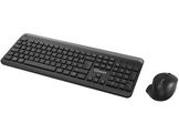 QWARE Clavier sans fil + souris Rotherham AZERTY Noir (QW PCB-378BL)